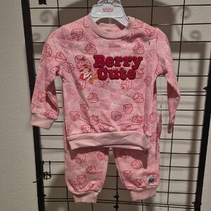 "Berry Cute" Pink Kids Set